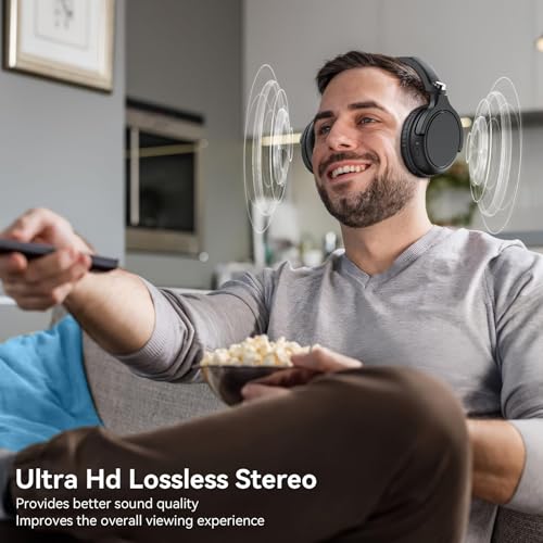 Wireless Headphones for TV Watching Seniors
| Wireless TV Headphones with Charging Base for Seniors
| Bluetooth Headset