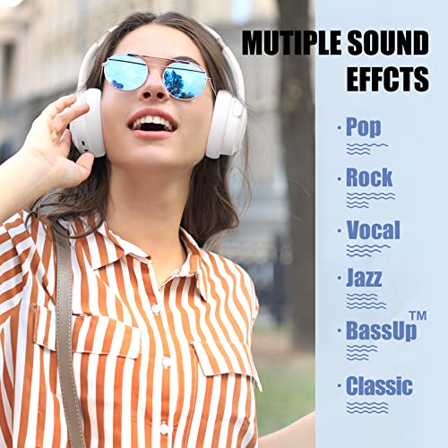 BERIBES Bluetooth Headphones for Home Office, 65H Playtime Over Ear with Deep Bass and Foldable Design
BERIBES Bluetooth
